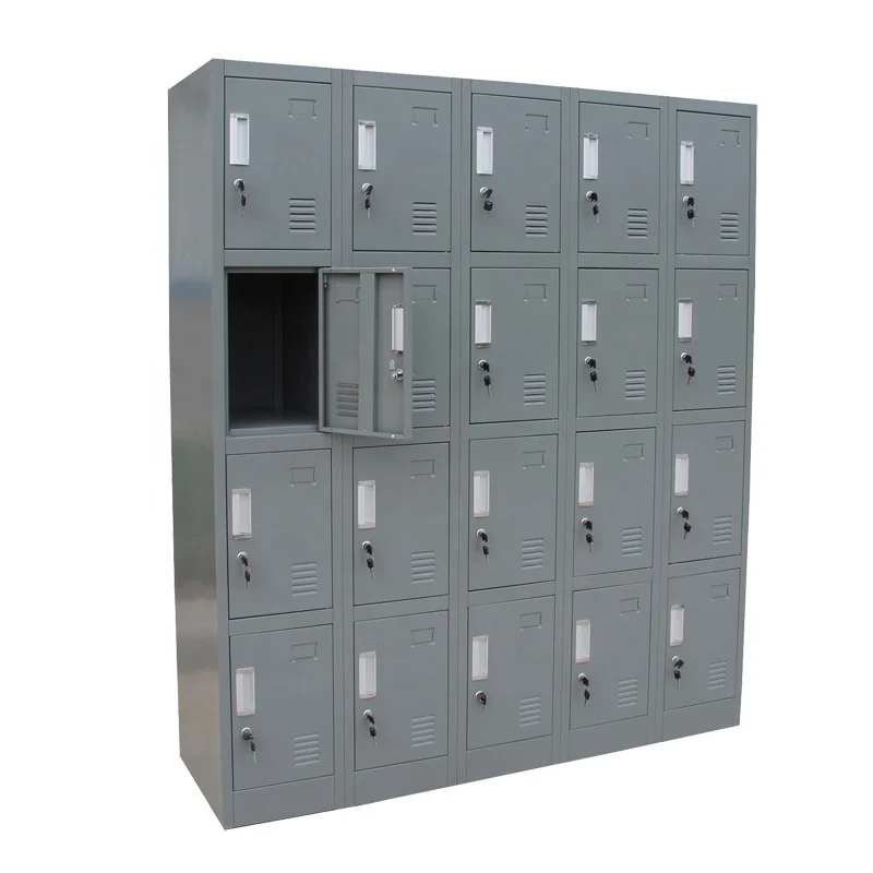 Good Quality Steel Wardrobe 20 Door Steel Locker Gym Mirrored Wardrobe/Clothes Locker/Clothes Cabinet