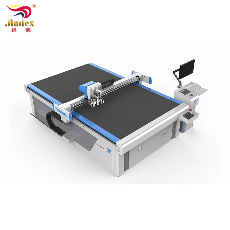 Jindex The Carton Proof Press Intelligent Oscillating Cutting Machine Packaging Cutter Cardboard Folder Cutting Machine