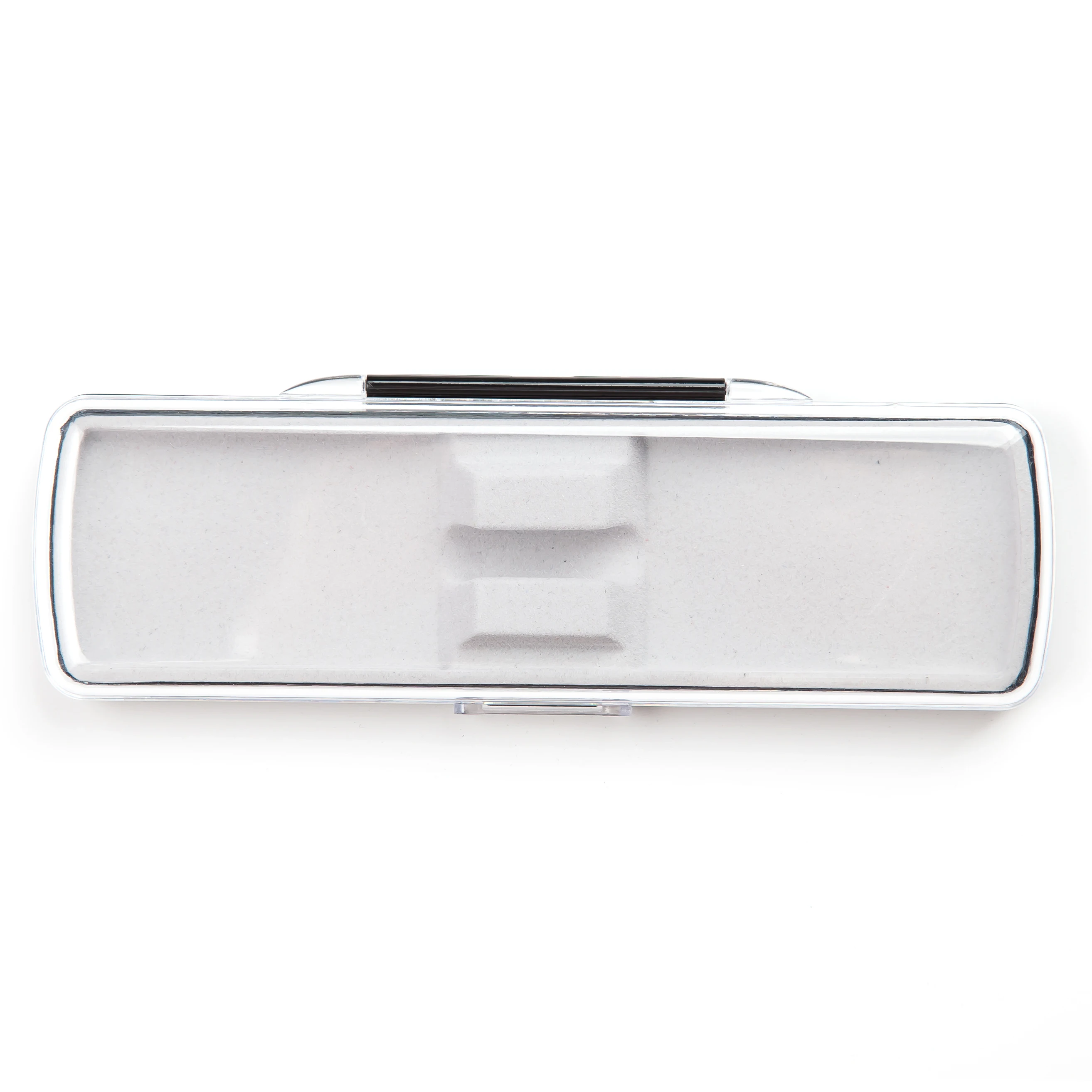 JH Wholesale Stock Acrylic Transparent Plastic Pen Case For Single Pen