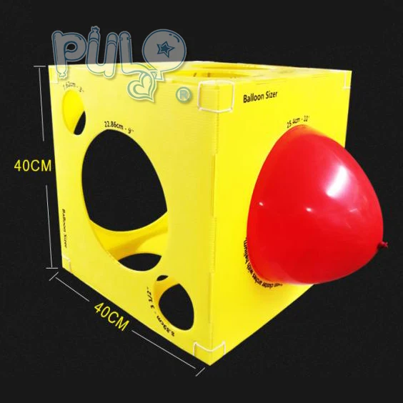 Balloon Accessories Balloon Sizer Box for Measurement Balloon