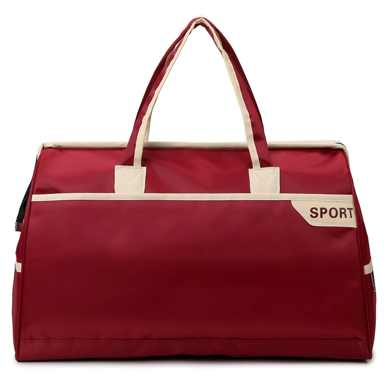 Environmentally friendly wet and dry portable waterproof travel bag Fitness folding duffel bag