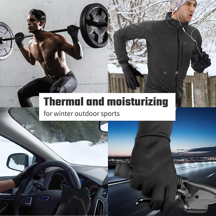 Hot Sales Custom Windproof Bicycle Driving Motorcycle Touch Screen Men Ski Outdoor Sports Cycling Waterproof Gloves