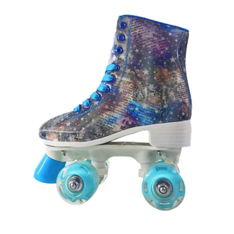 Factory Land Leather Gravity Sport Roller Skate Wheels Bushing Bag for Men Women Child