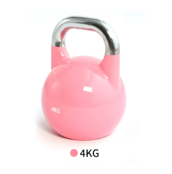 BORO Kettlebell competition high-end professional squat strength training pot Competitive kettlebell 4-30KG set