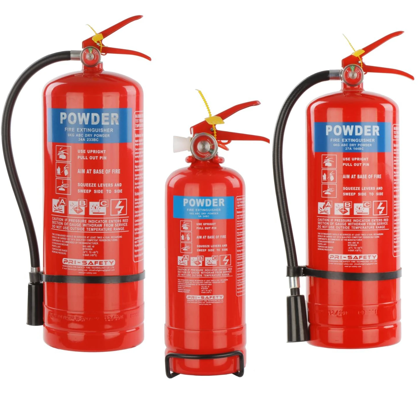 ABC Dry Powder Type DCP  Fire Extinguisher 1kg 4kg 5kg 6kg 9kg extinguisher extintores pqs