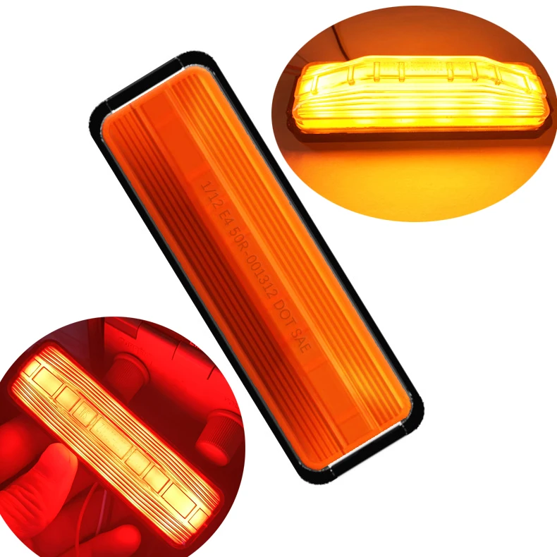 10-30V LED Side Marker LED Lamp for Vehicles Tail Light truck lighting systems caravan Turning Signal Warning Clearance Light