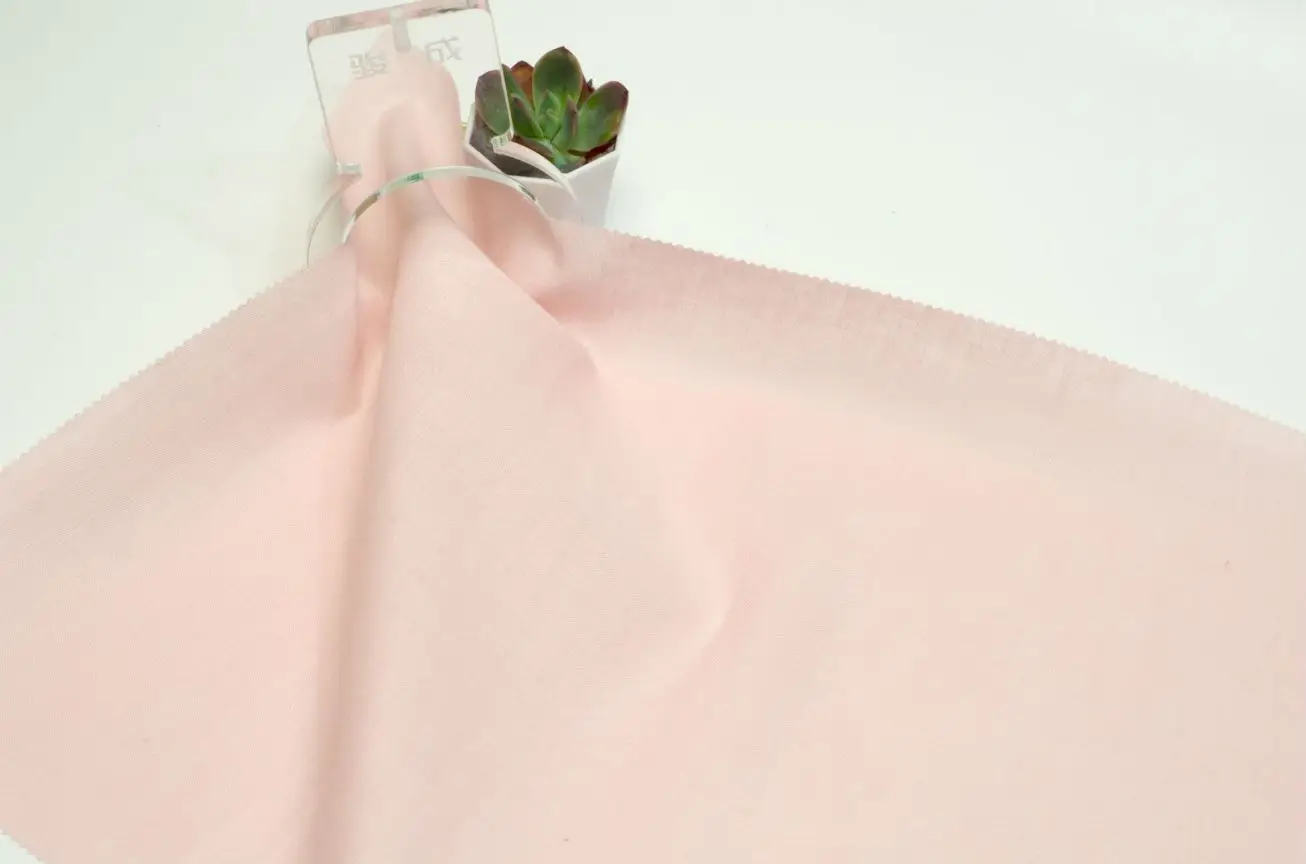 6722# Spring And Summer Cheap Price 30%Linen 70%Cotton Eco Friendly Solid Color Linen-Cotton Fabric For Garment
