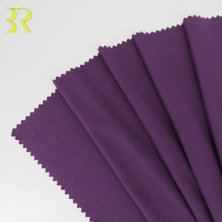 
75D DTY Single Faced Milk Silk Fiber Knitted 92%Polyester 8%SP Fabric for Underwear and Dress 
