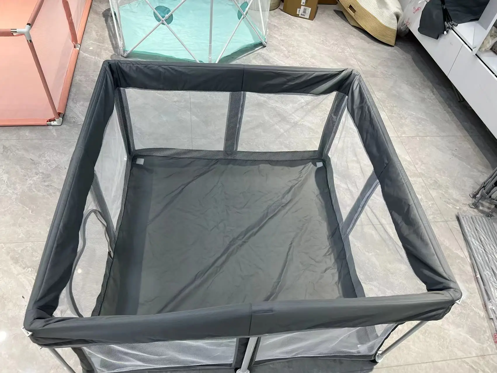 RHS-PPEN7 Play Home  Multifunctional Safe Baby Playpen Center Baby factories foldable playpen playpen fence play yard