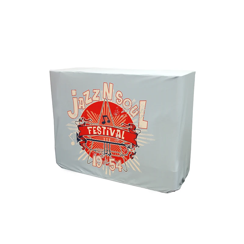 Acrylic Exhibition Booth That Can Be Equipped With Wheels And Can Be Assembled Into A Promotional Table