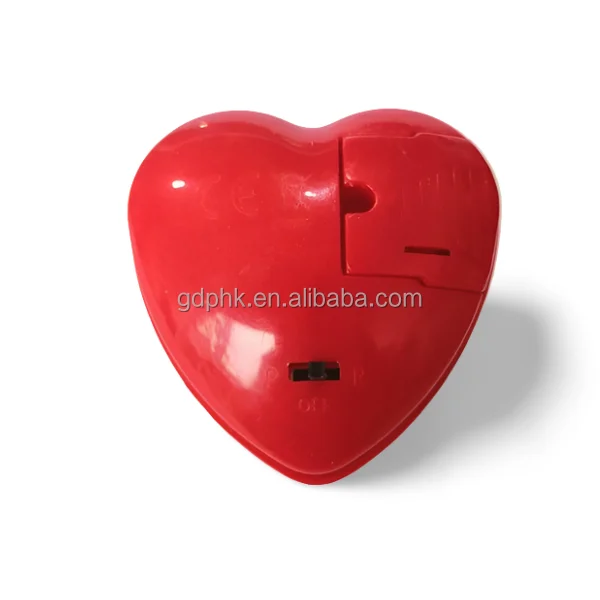 Hot Selling Heart Voice Recorder Sound Module digital Voice Recording Music Box for Plush Toy