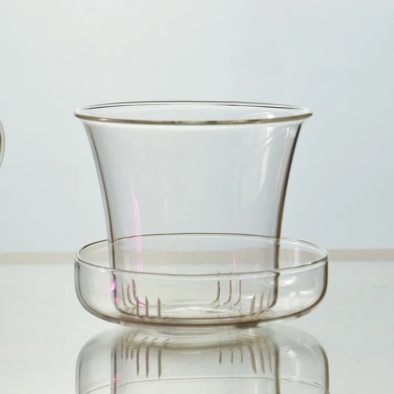 350ml 12oz  Glass Brewing Tea Cup Tea Infuser Mug