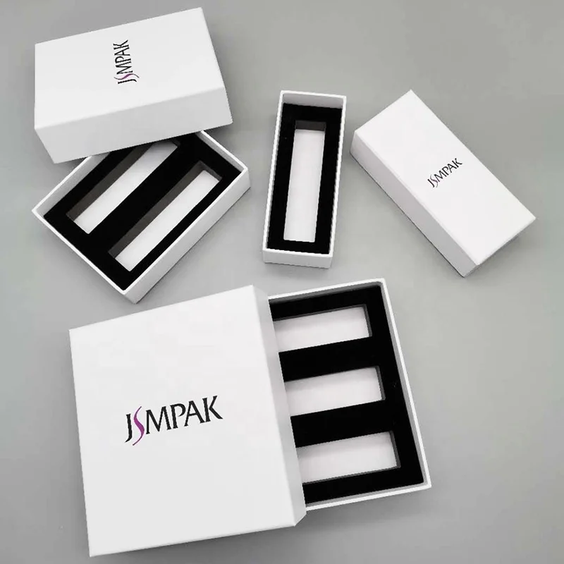 Wholesale Private Label Premium Little Black Lid And Base Perfume Paper Gift Boxes For Packaging