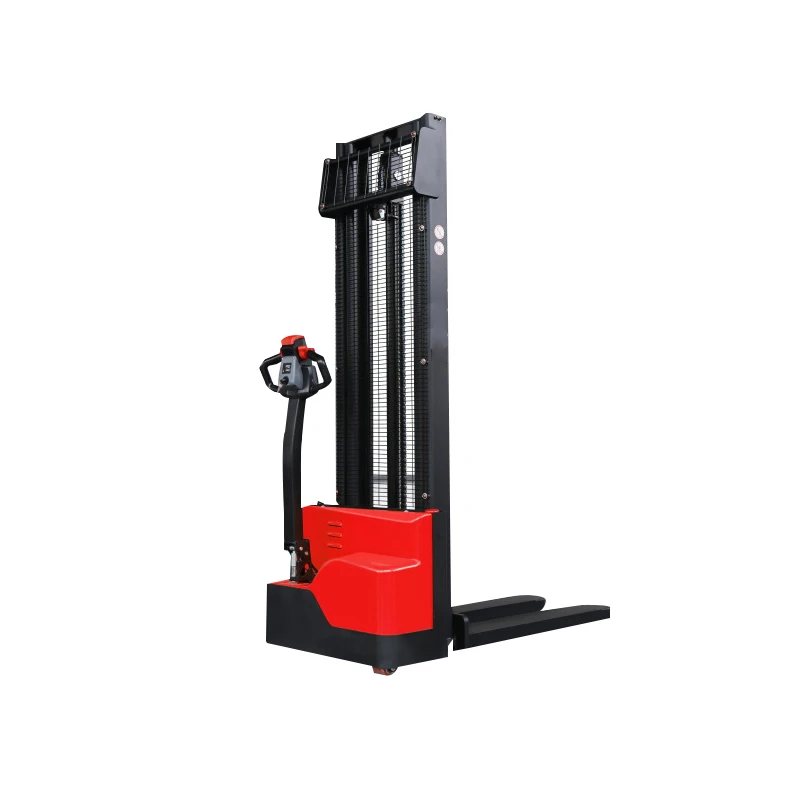 Electric pallet stacker forklift 2000kg 1.5ton hydraulic lifting semi electric stacker