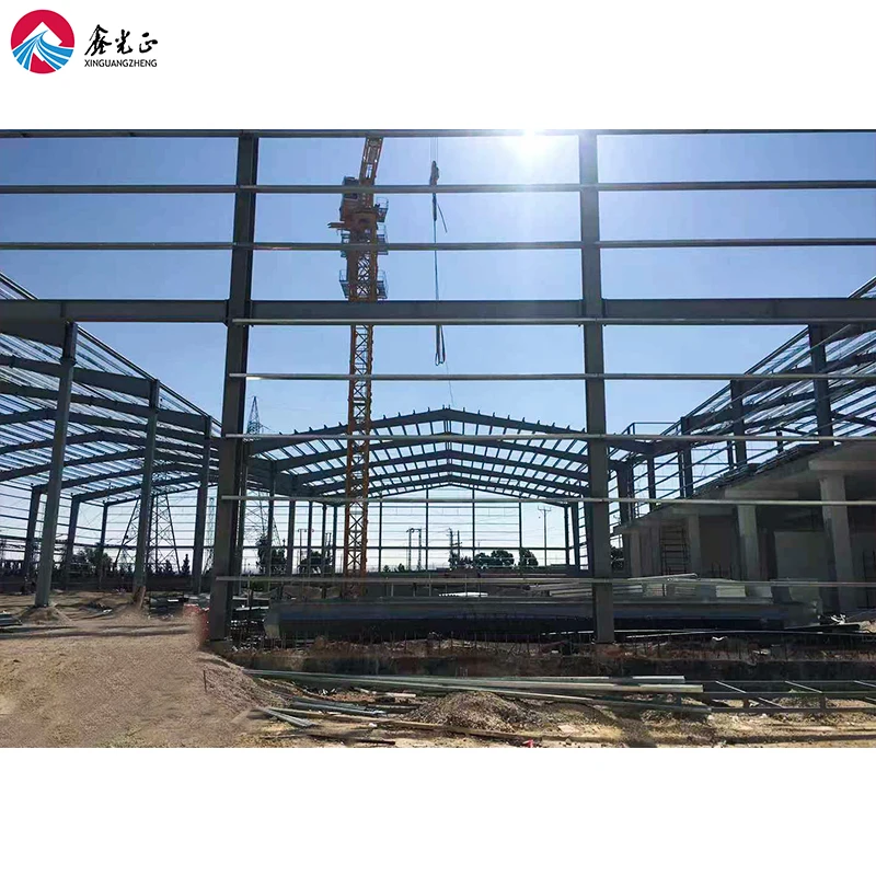 Китай, горячая распродажа, отличное качество, низкая цена, прединженерная стальная конструкция, портальная рама, строительная мастерская, склад