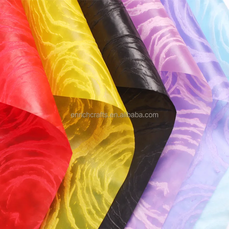 hot selling waterproof flower pattern PP embossed non woven fabric for flower wrapping paper material florist shop store