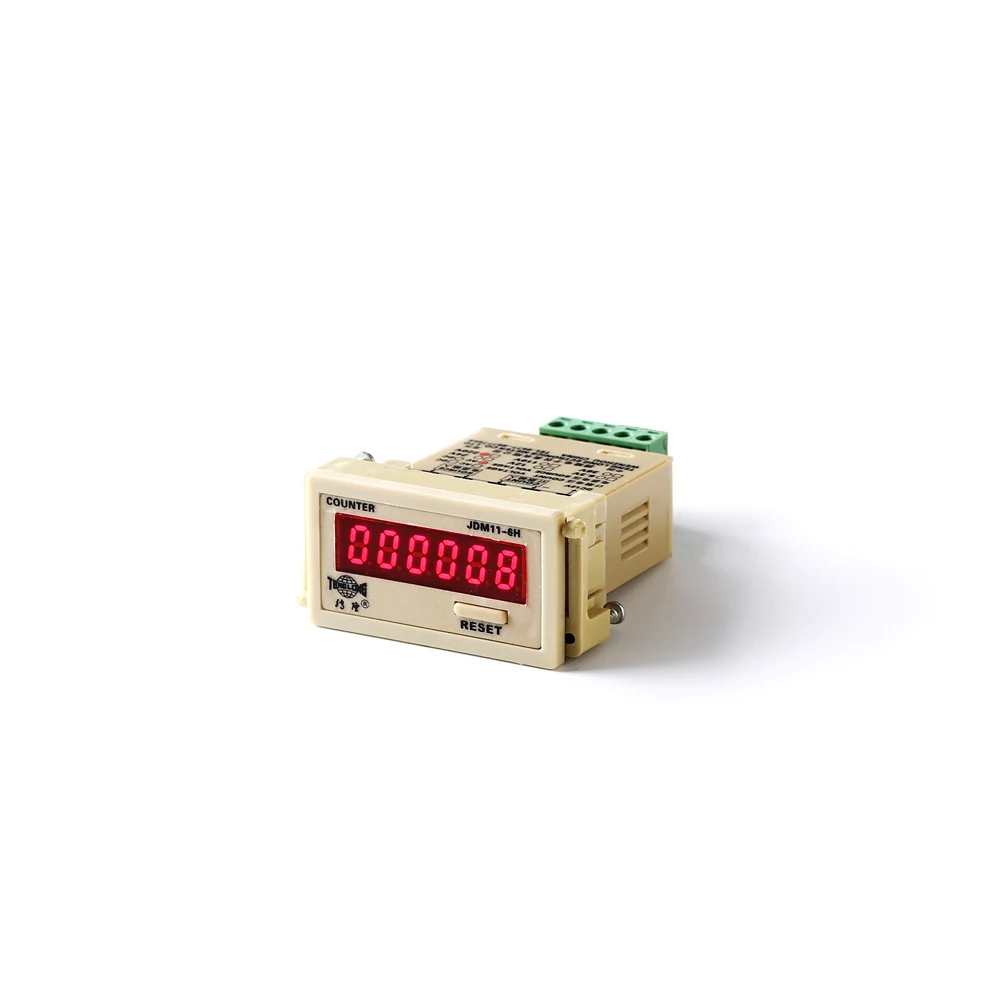  JDM11-6H1 mini Ditial светодиодный электронный Аккумуляторный счетчик с инфракрасным фотоэлектрическим