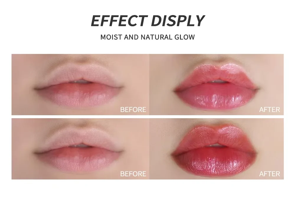 New Hot Sale Customized Logo Lip Care Moisturizing Lipstick Vegan Lip Balm