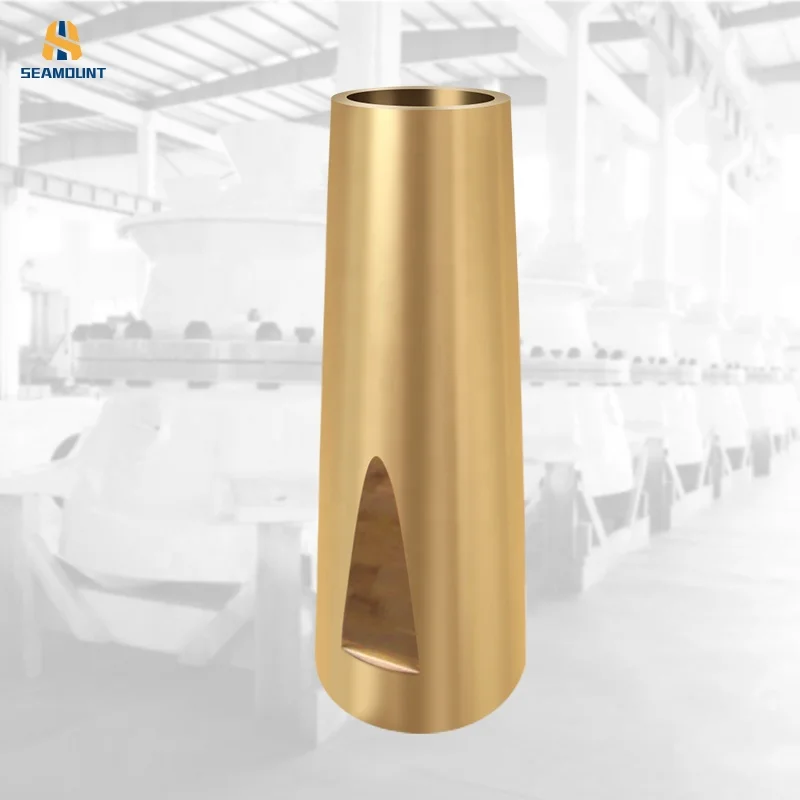 High precision Cone crusher  Spare part  bronze taper bushing main shaft sleeve