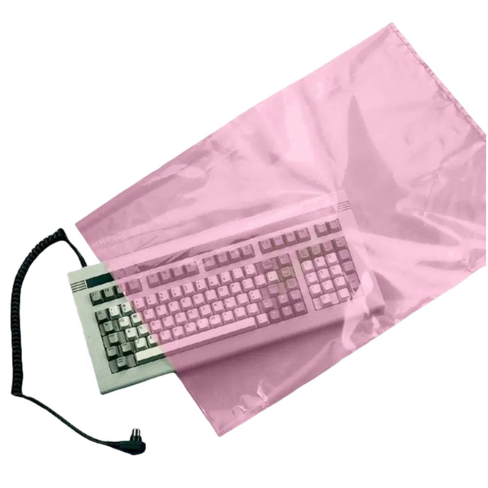 Custom Package 2 Mil 4 Mil Pink PE Plastic Poly Zipper Bags Red Pink Resealable Zip Lock Seal for Food Print Industry