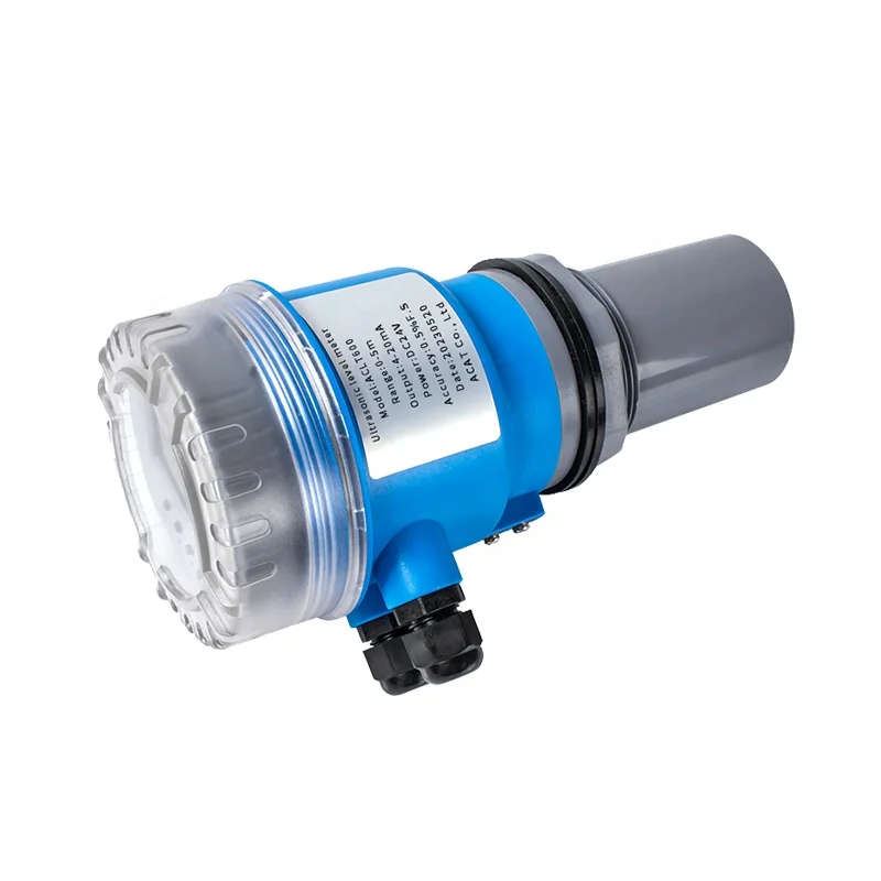 Ultrasonic Liquid Level Indicator Sensor Transmitter Ultrasonic lpg Tank Level Ultrasound Bucket Water Tank Level Sensor