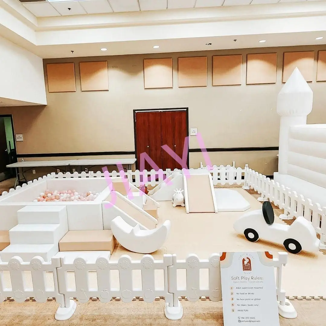 ball pit soft play equipment Pastel soft play equipment playground Indoor Outdoor  baby soft play set