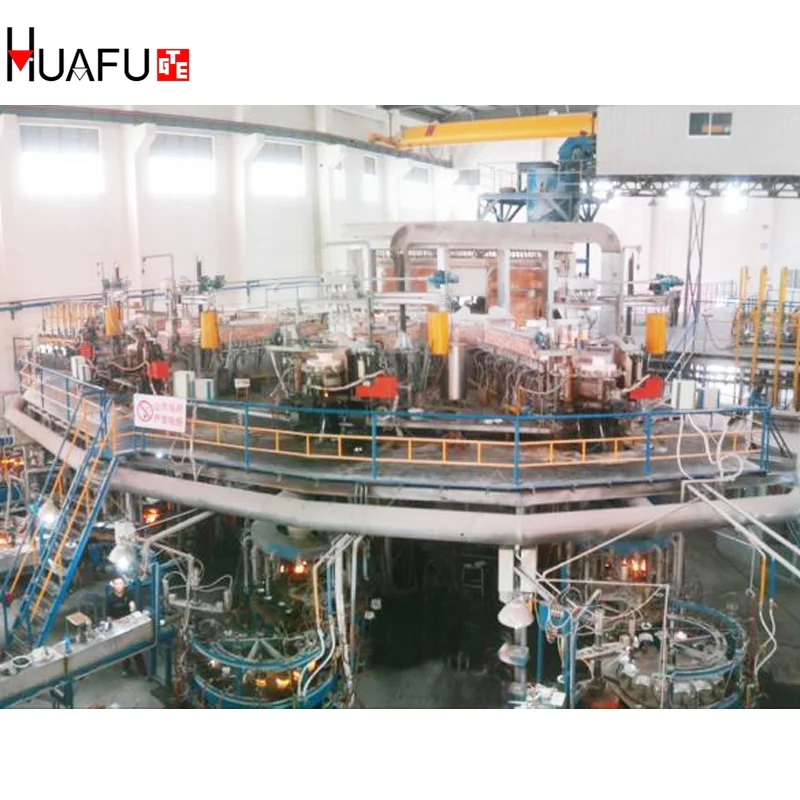 High-grade white bottle Sodalime Glass automatic electric melting furnace production Line