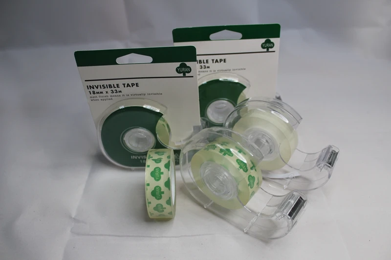 Customizable Super Transparent Strong Adhesive Stationery Tape Supermarket Household Adhesive Stationery Tape