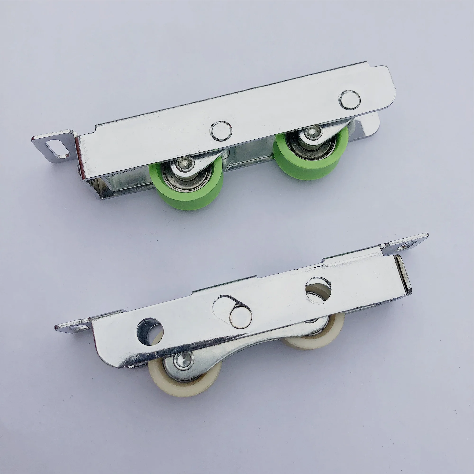 
Newest double pulley sliding long plastic roller wheel for sale 