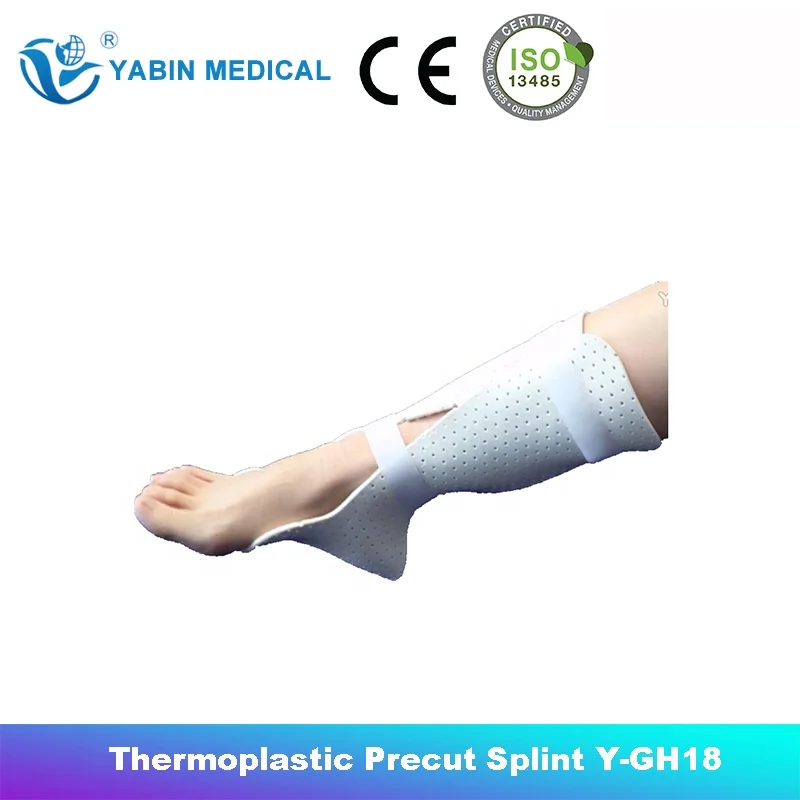 Low Temperature Eco Polymer Thermoplastic Splint Sheets For Orthopedic Physiotherapy Rehabilitation Immobilization