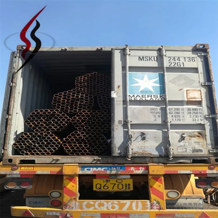 Competitive price black 800mm diameter steel pipe for railing price