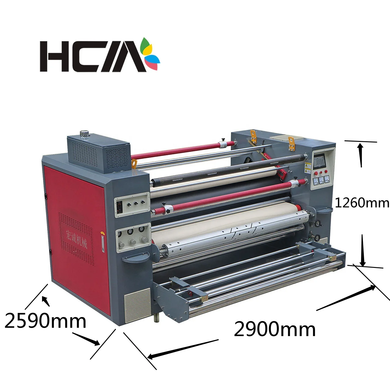 New Calandra Roll To Roll Heat Press Printing Transfer Paper Rotary Fabric Sublimation Machine Calandra