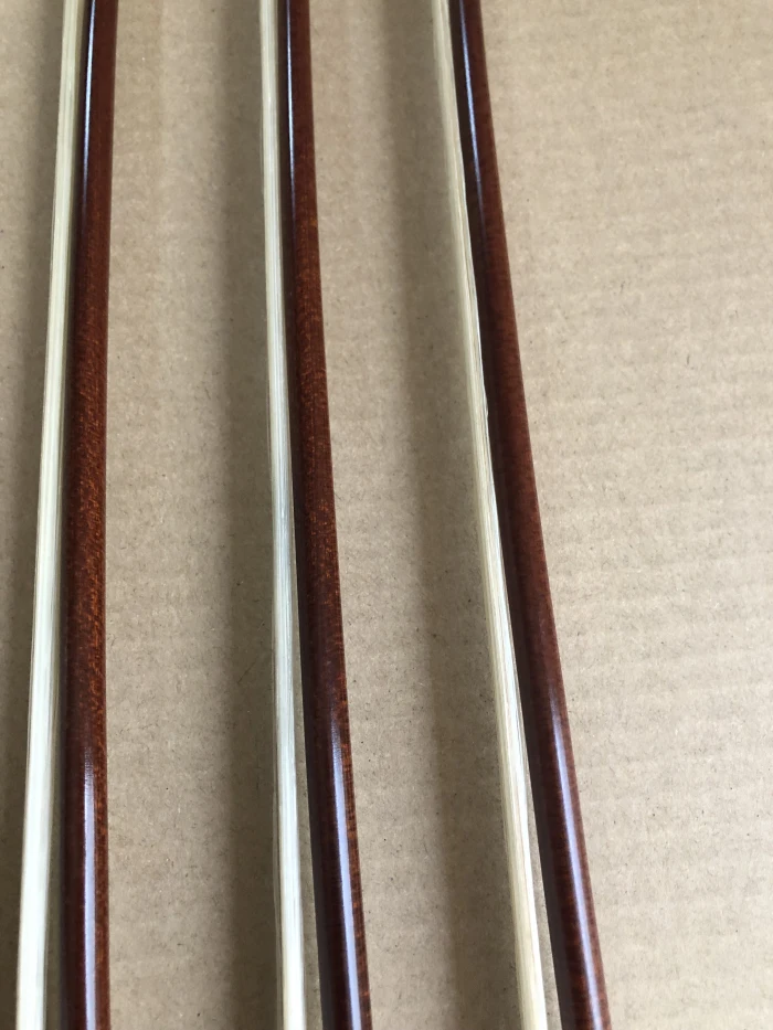 ebony frog  pernambuco carbon fiber violin bow