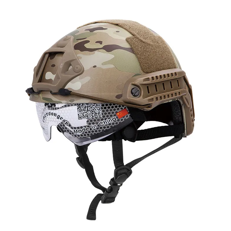 Игровой шлем Emersongear охотничий тактический с очками