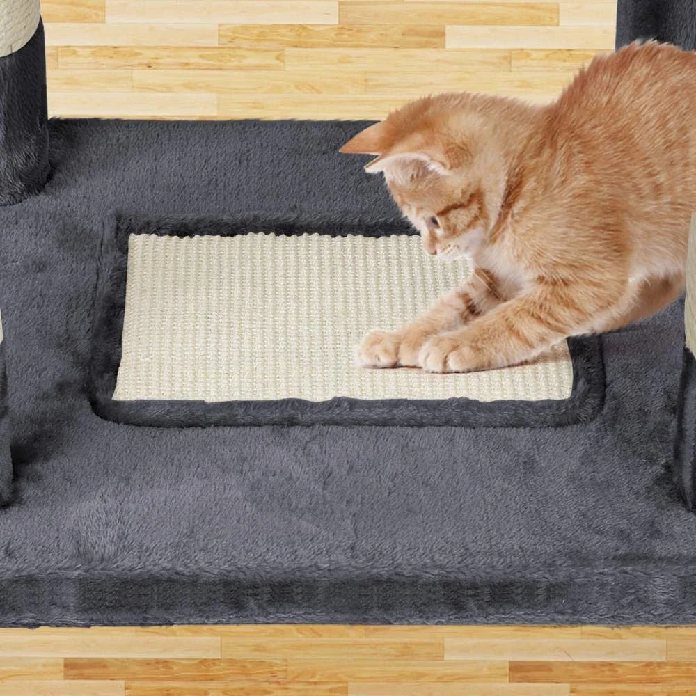 China Customized Grey Big Size Cat Scratcher for Cute Cats