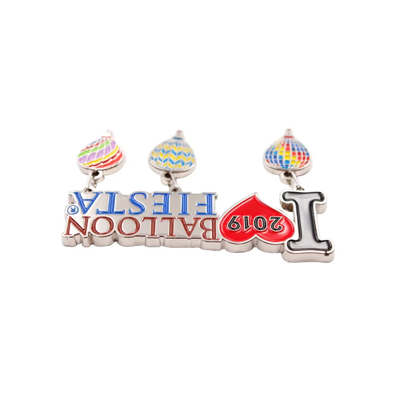 Metal refrigerator stickers Turkey hot air balloon painted refrigerator stickers scenic tourist souvenirs