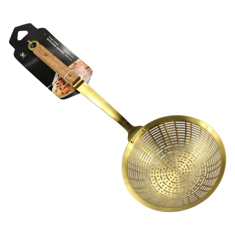 Colanders Spider Strainer Cooking Frying Tool Stainless Steel Skimmer Ladle Pasta Mesh Strainers