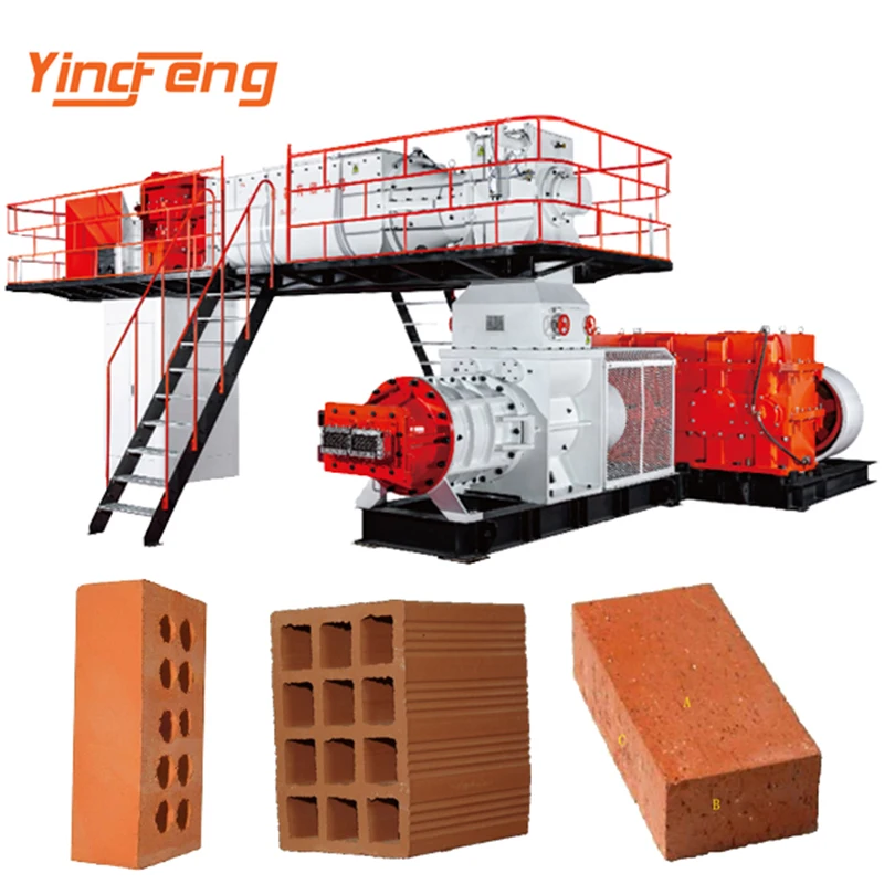 Vp60 New Promotion Commercial Automatic Clay Brick Making Machine  Vacuum Extruder