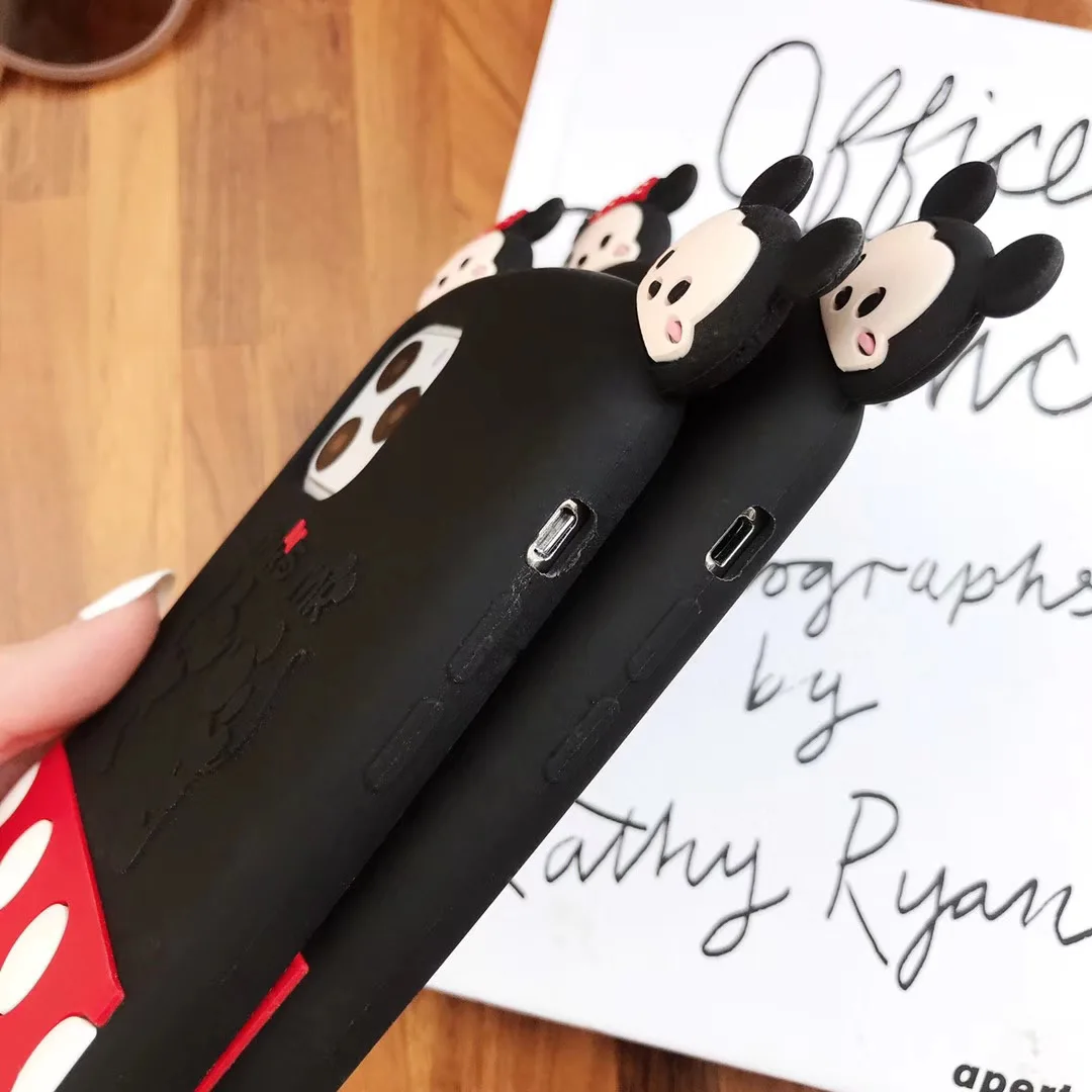 
Cartoon Soft Rubber Back Cover Case Protective Cell Phone Case for iPhone 11 6/6S/7/8 plus X/XS/XR/XS MAX 