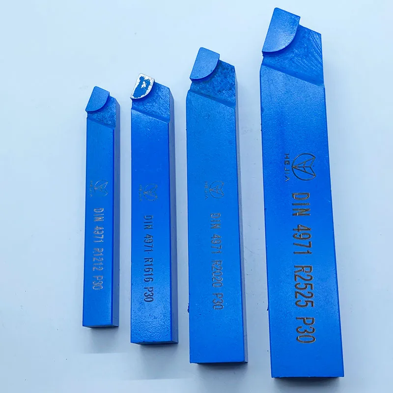 DIN4981 R2012 P30 Hard Alloy Turning Tool Outer Pointed Pin Tip Outer Diameter and Inner Hole Tungsten Steel Welded