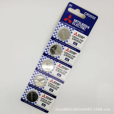 2032 CR2032 3V lithium button cell battery cr2030 battery BATERIA CR 2032 LITIO cell battery with good quality for Mitsubishi