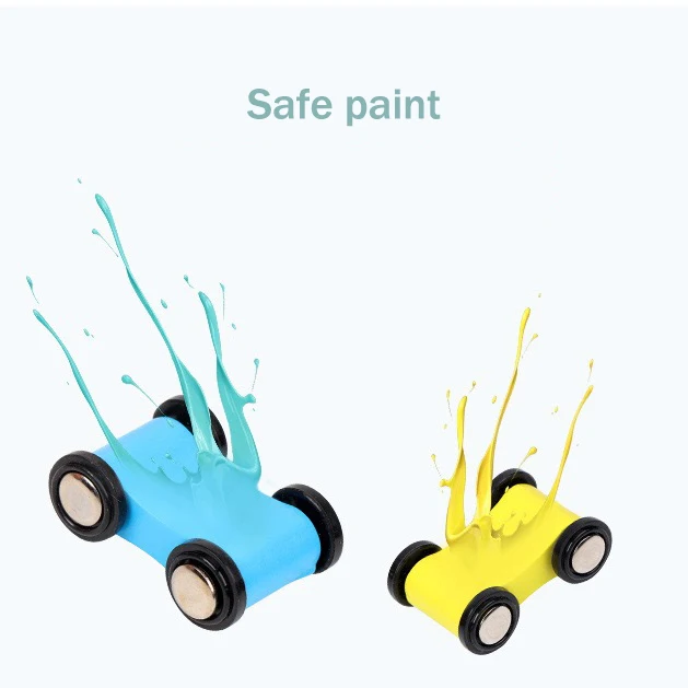 Car Ramp Toys with 8 Mini Cars Parking Lot  Gas Station-Montessori Toys Ramp Racer Toy Gift for Boys Girls Age 3 4 5 6 Years