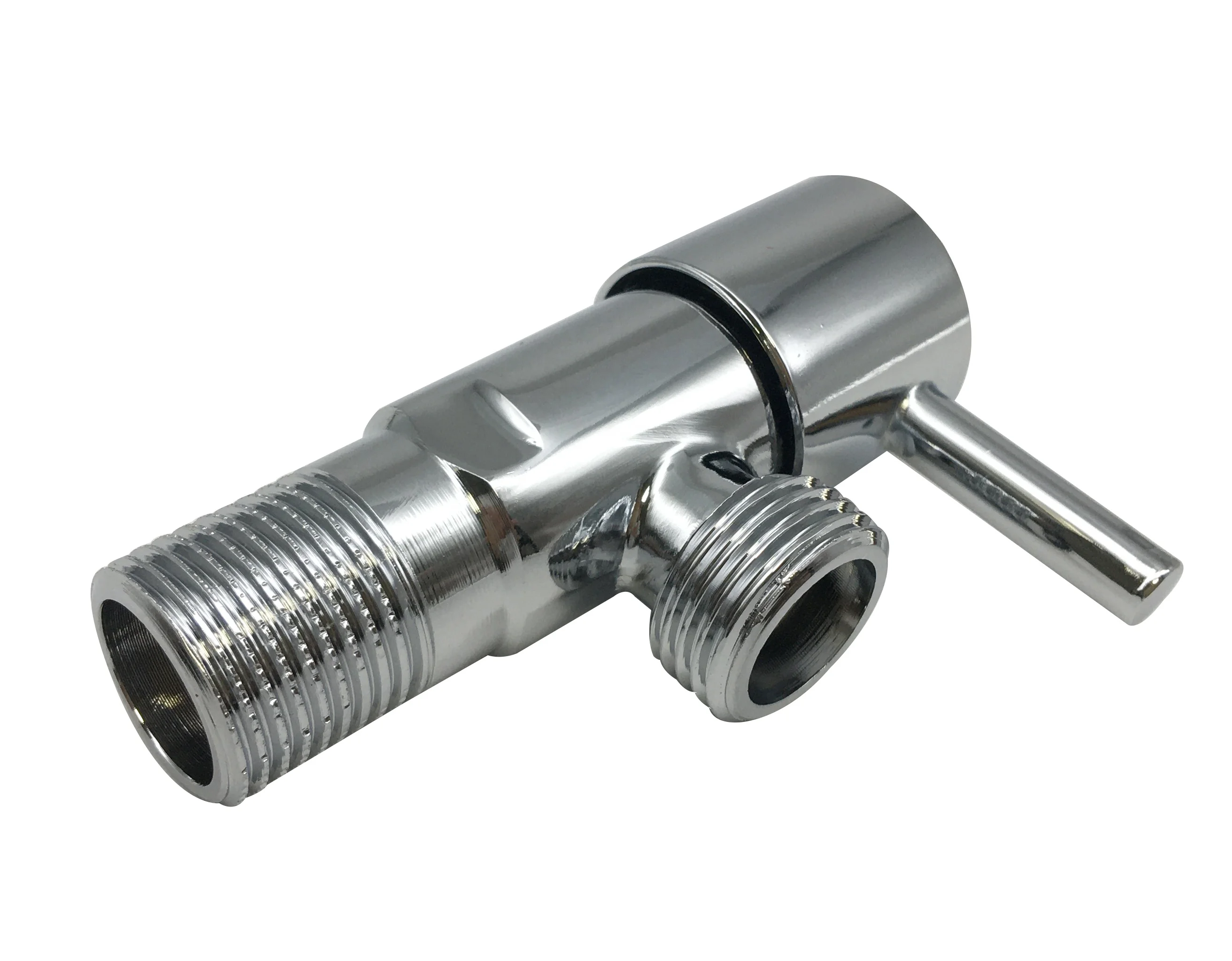 Angle Valve Fittings Toilet Water Valve Bathroom Kitchen Sink Brass Normal Temperature Hydraulic Modern 3 Way Angle Valve 