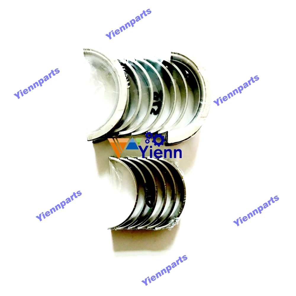 E3AD1 for crankshaft and con rod bearing set for Iseki TL2501 TL2501F TL2701 TE4300 TL2701F tractor diesel engine parts