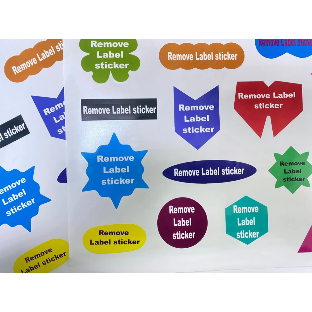 Digital Printing Custom Tamper Evident VO-ID Warranty Security Seal Removed Holographic Laser Stickers Label