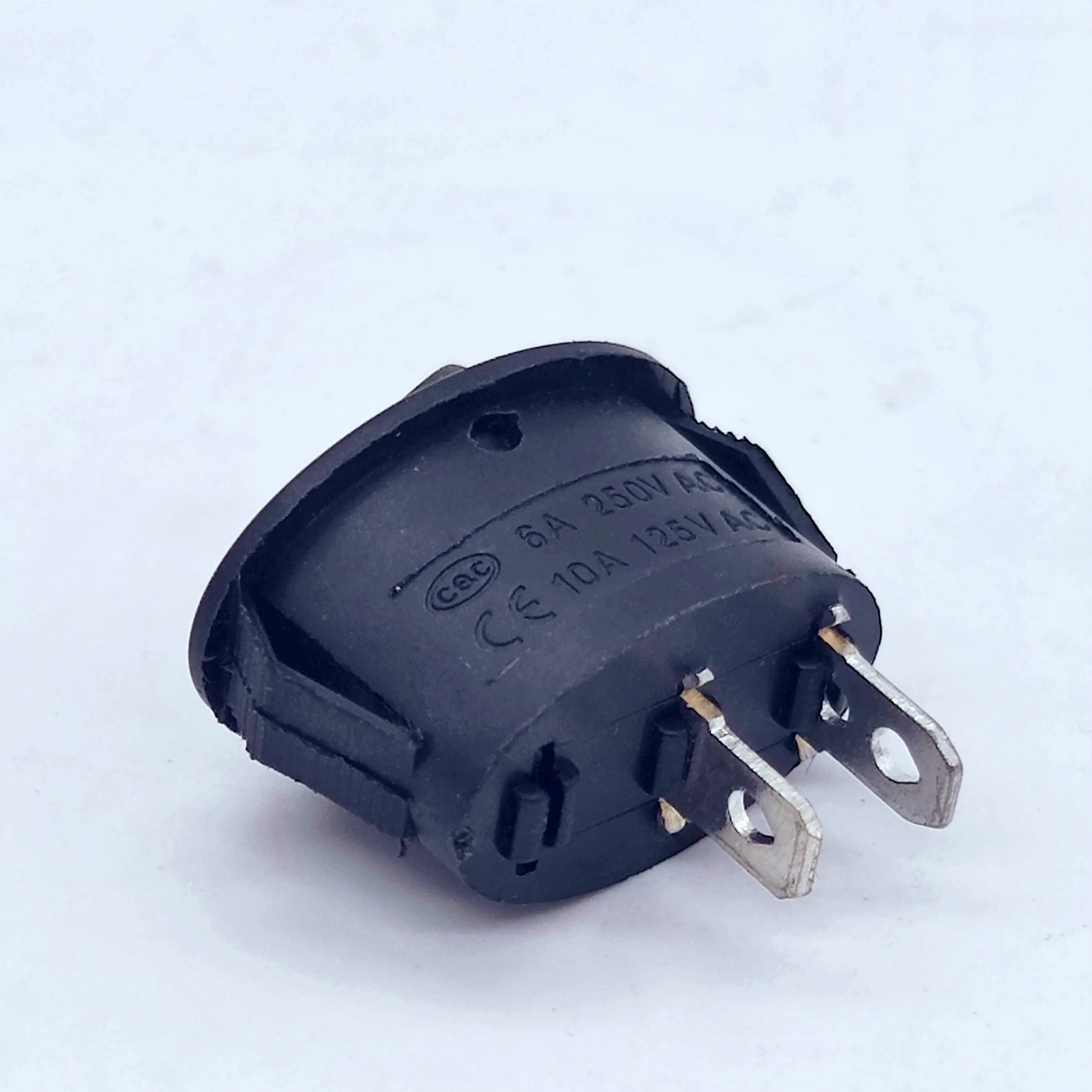 Высокое качество 10A/16A/20A 250V эллиптический 3 pin Кнопка ВКЛ/вкл/выкл переключатель