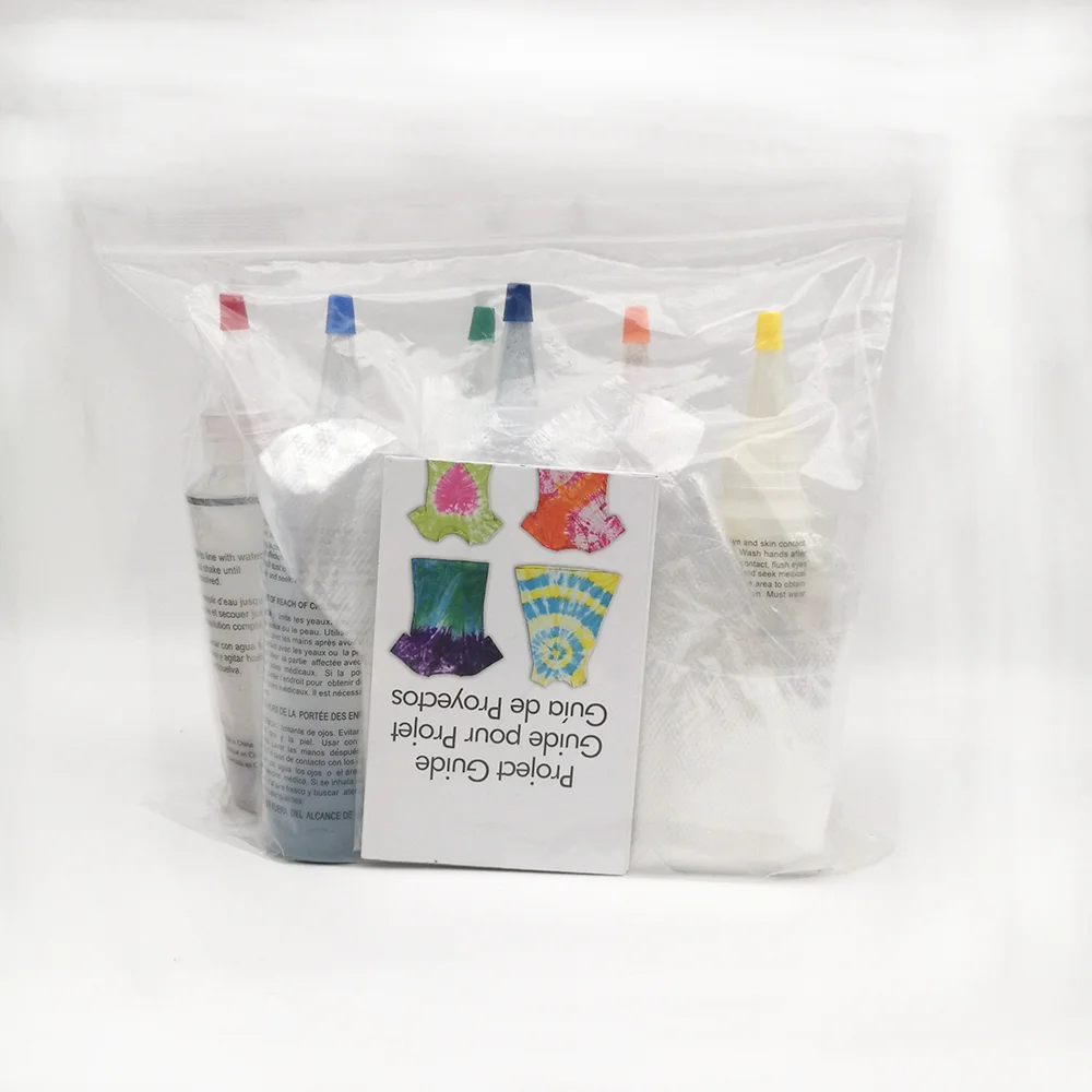 6 colors 2020 New Product DIY Children PartyTotally Tie Dye Kit For Kids Creating Kids DIY Toy
