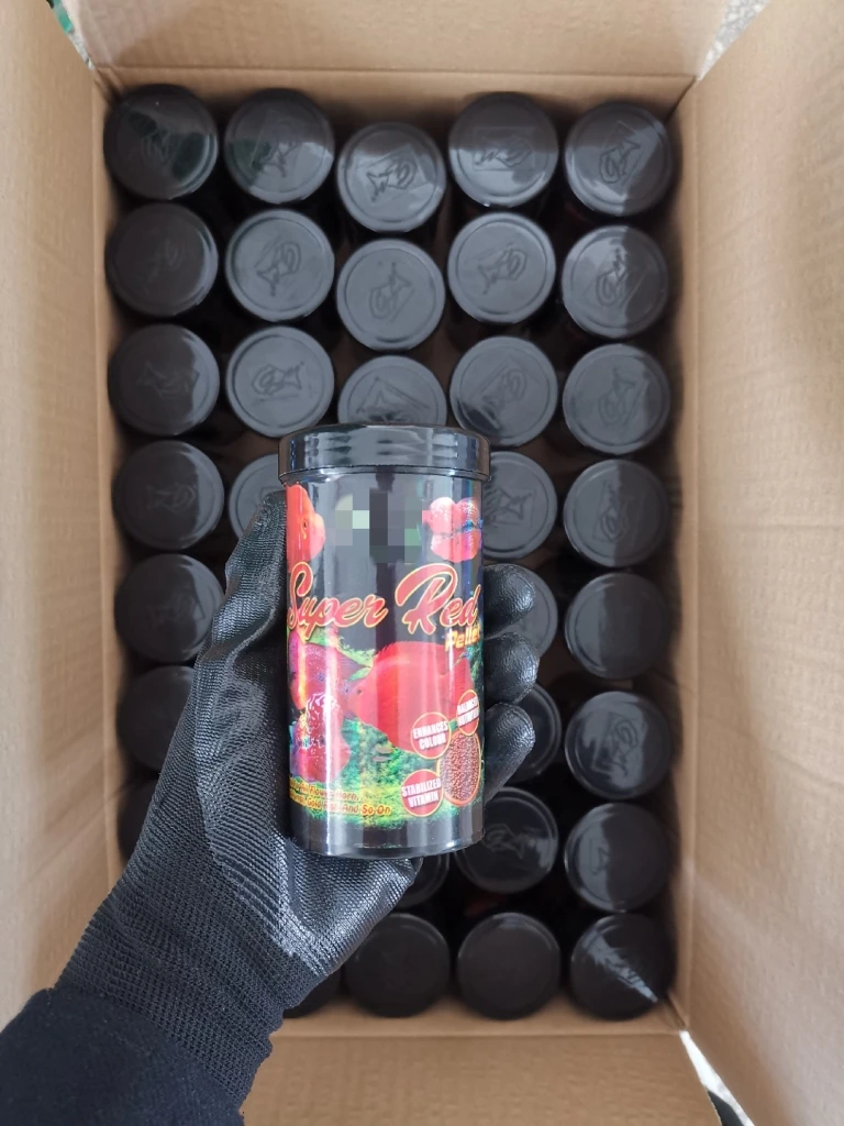 AquaV supports customized high-quality extra red pallets with high nutrition and protein for