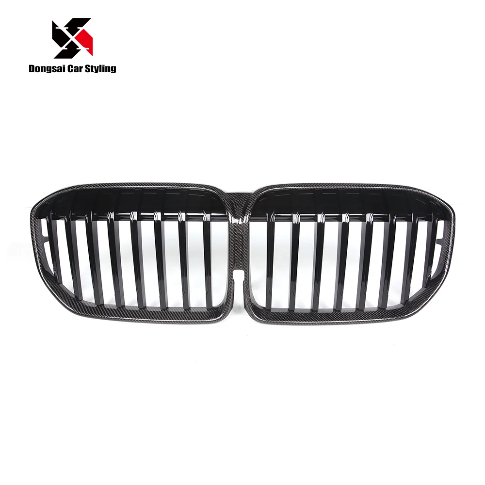 Решетка для радиатора из углеродного волокна для BMW 7 серии G11 G12 750i 760li LCI 2020 +