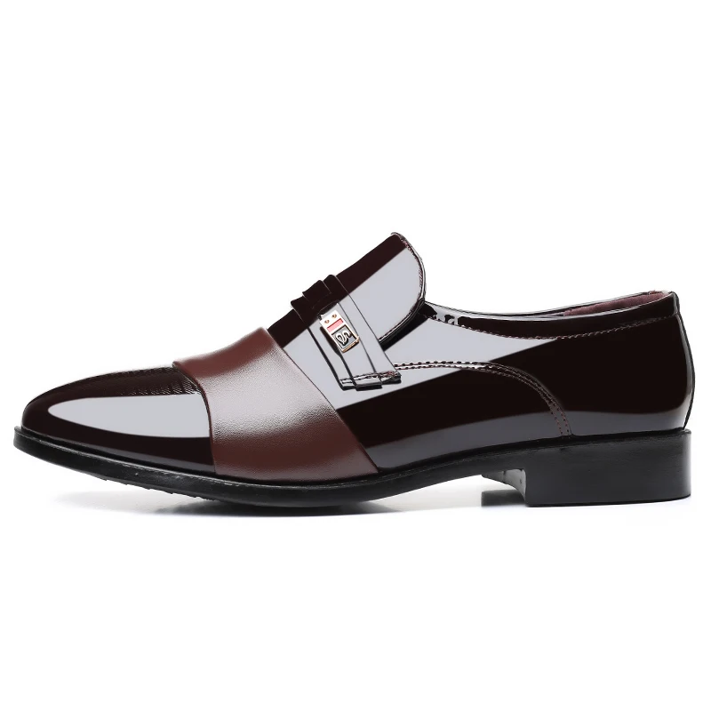 New Item Comfortable Shiny Men Leather Shoes Man Office Shoes Shoes